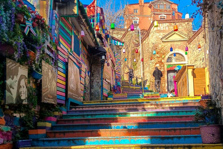 Scale colorate di Balat