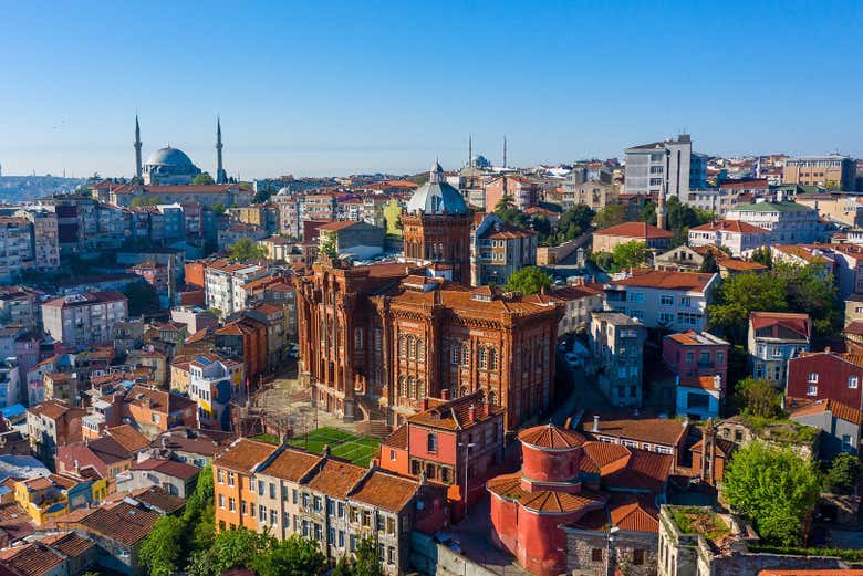 Vista panoramica del quartiere Balat