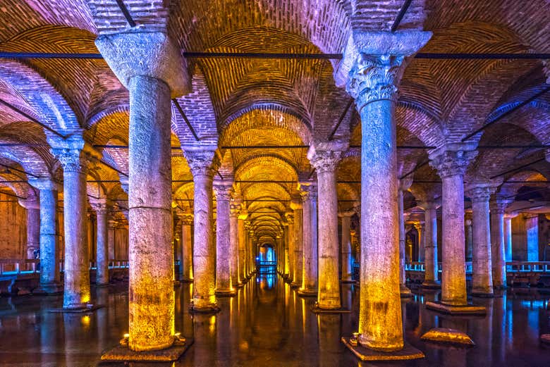 La Cisterna Basilica, un must di Istanbul