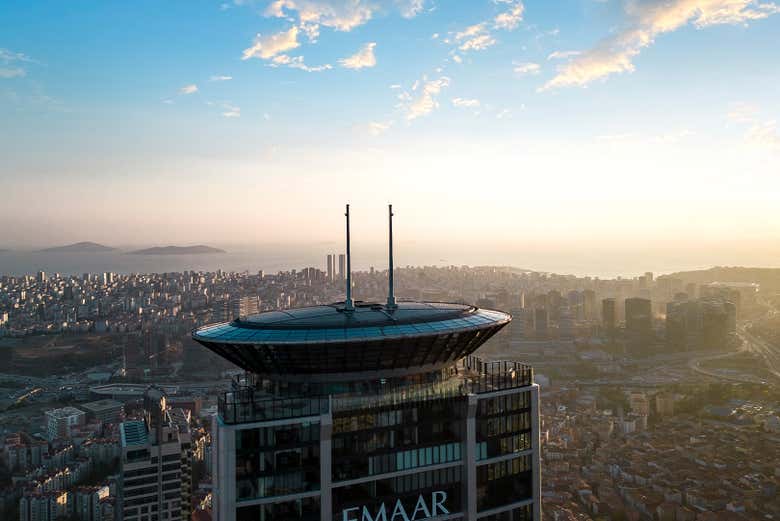 Cima dell'edificio Emaar
